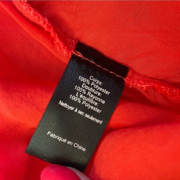 ASTR the Label Lace Red Romper Size Small - Picture 6 of 13